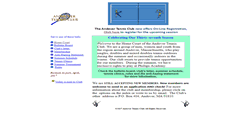 Desktop Screenshot of andovertennis.com